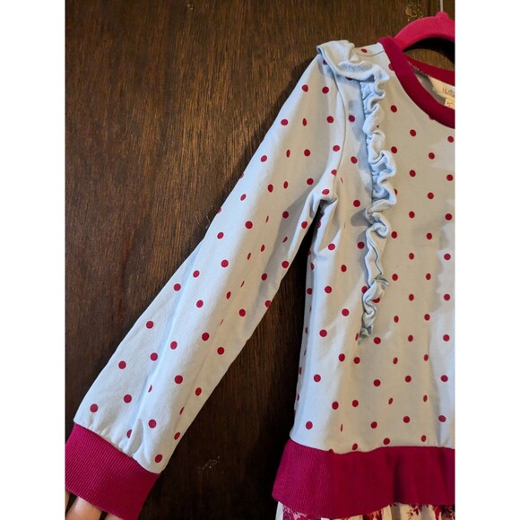 Matilda Jane Kids Size 6 Heart to Heart Dew Drop Dress - Picture 2 of 6